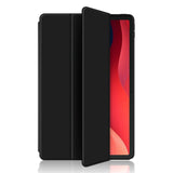 Lenovo Tab M11 Tri-Fold Leather Flip Cover - Svart