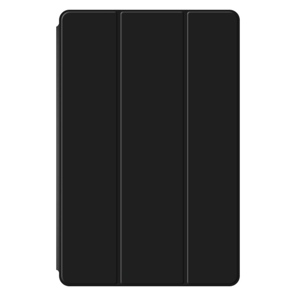 Lenovo Tab M11 Tri-Fold Leather Flip Cover - Svart