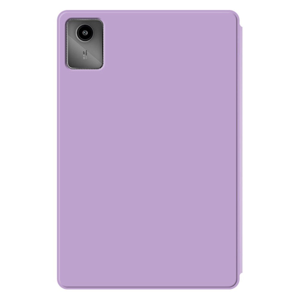 Lenovo Tab M11 Tri-Fold Leather Flip Cover - Lilla