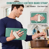 Samsung Galaxy Tab A9+ (Plus) Craftsman Bakdeksel m. Håndholder &amp; Støtte - Grønn