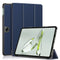 OnePlus Pad Go Tri-Fold Leather Flip Cover m. Stativfunksjon - Blå