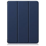 OnePlus Pad Go Tri-Fold Leather Flip Cover m. Stativfunksjon - Blå