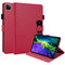 iPad Pro 11" (2022 / 2021 / 2020) Leather Flip Cover m. Animal Motiv - Rød 