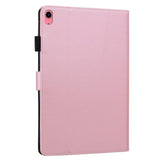 iPad 11" (2025) / iPad 10,9" (2024/2022) Leather Flip Cover m. Dyremotiv - Rosa 