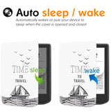 Pocketbook Verse Pro Leatherette Flip Cover m. Sleep Function - Seilskip