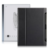 EIDERWOOD ReMarkable 2 Kunstlæder Flip Cover m. Standerfunktion & Penholder - Sort