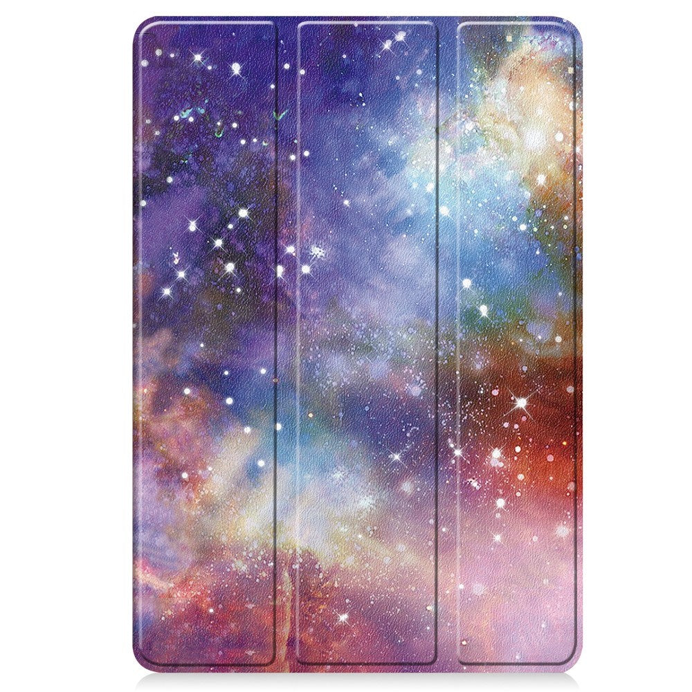EIDERWOOD Xiaomi Pad 6S Pro Tri-Fold Faux Leather Flip Cover m. Søvnfunksjon - Galaxy
