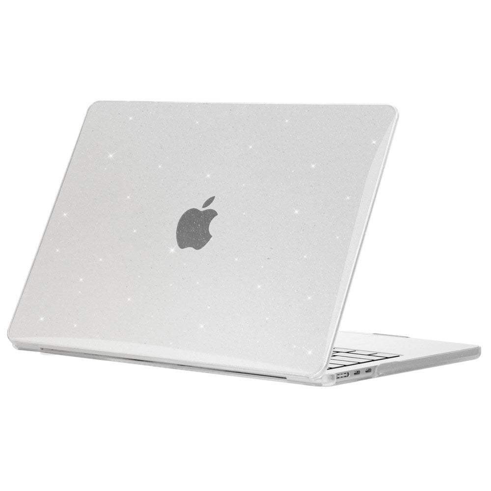 MacBook Air 15" M2/M3/M4 (2023-2025) Laptopveske i hardplast - Stjernehimmel - Gjennomsiktig