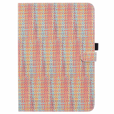 EIDERWOOD Xiaomi Pad 6S Pro Stoffskinn Bakdeksel m. Ståfunksjon - Rainbow