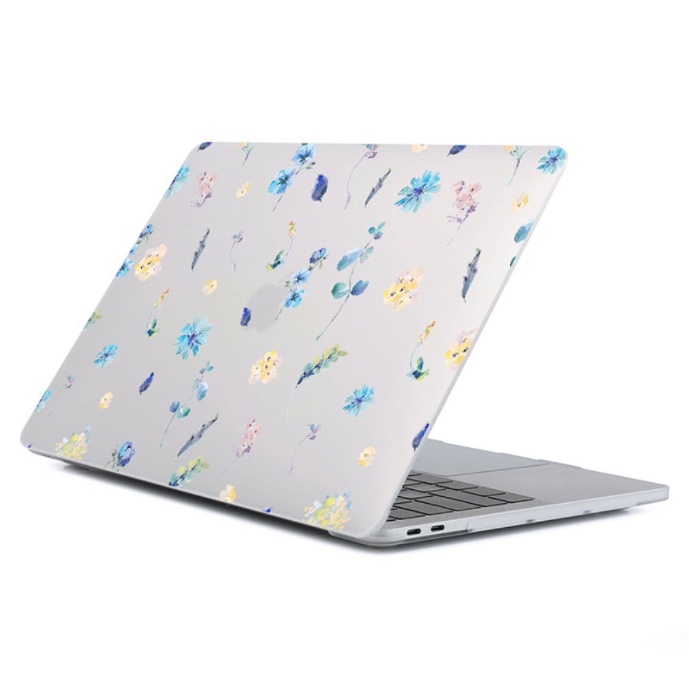 Macbook Pro 14 M1/M2/M3/M4 (2021-2024) laptopdeksel i hardplast – små blomster