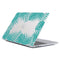 MacBook Air 13" M2/M3/M4 (2022-2025) laptopveske i hardplast - grønne blader