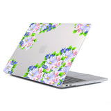MacBook Air 15" M2/M3/M4 (2023-2025) Laptopveske i hardplast - blomster