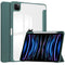 EIDERWOOD iPad Pro 11 (2024) Hybrid Flip Cover m. Penneholder - Grønn og gjennomsiktig