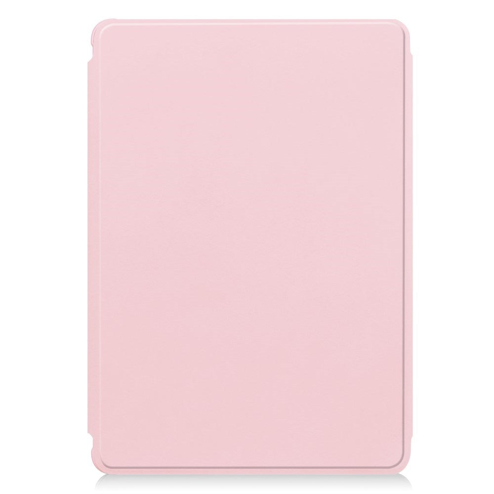 EIDERWOOD iPad Pro 11" (2025 / 2024) Hybrid Flip Cover m. Roterende Ståfunktion - Gennemsigtig / Pink
