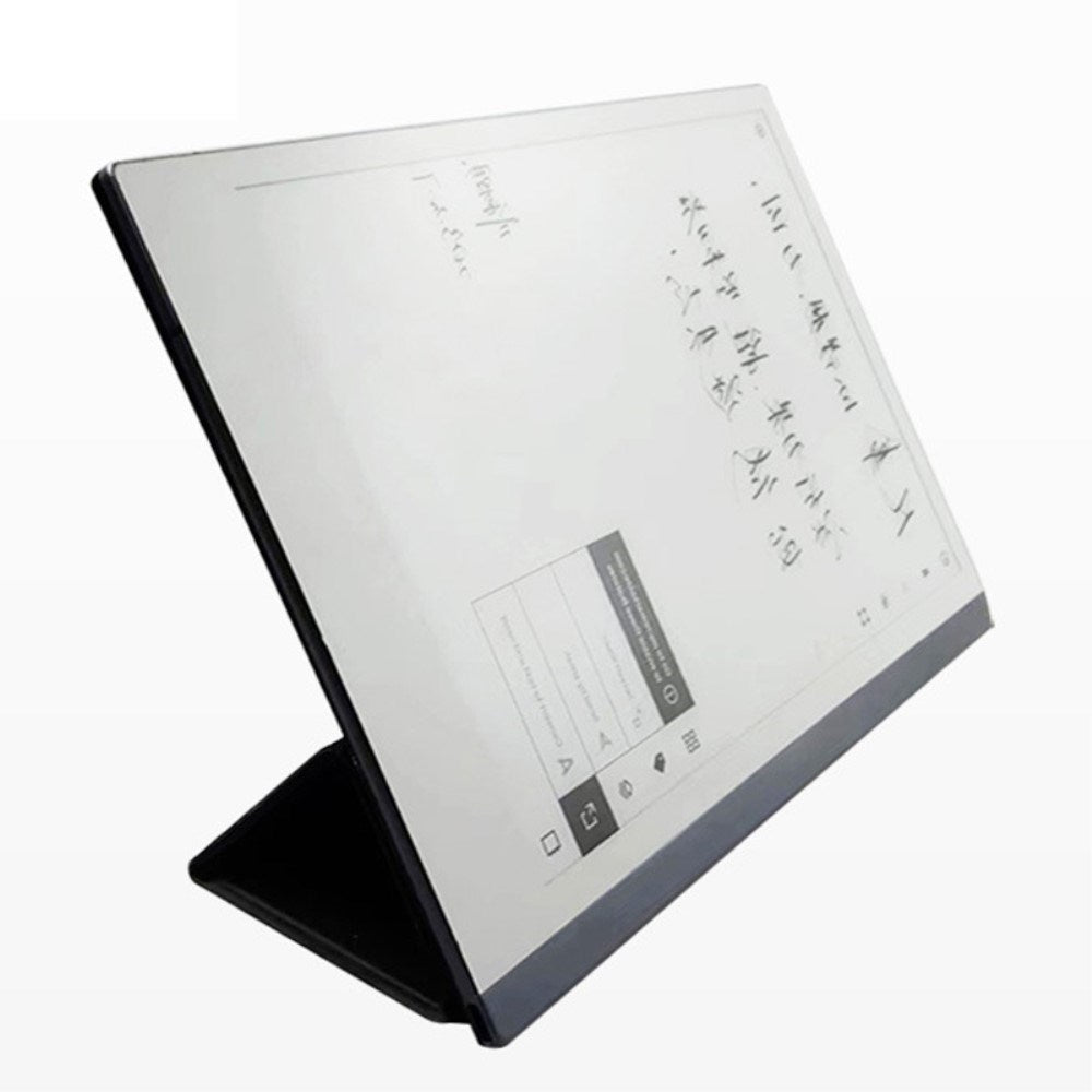 EIDERWOOD ReMarkable 2 Magnetic Vegan Leather Flip Cover - Stativfunksjon og Stylus Penneholder - Hvit