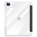 iPad Pro 13" (2024) DUX DUCIS Unid Series Tri-Fold Flip Cover - Gjennomsiktig / Svart