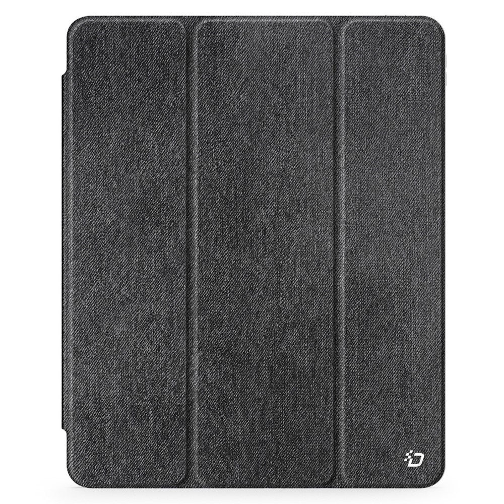 iPad Pro 13" (2024) DUX DUCIS Unid Series Tri-Fold Flip Cover - Gjennomsiktig / Svart