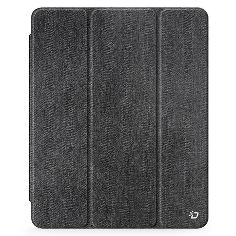 iPad Pro 13" (2024) DUX DUCIS Unid Series Tri-Fold Flip Cover - Gjennomsiktig / Svart