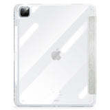 iPad Pro 13" (2024) DUX DUCIS Unid Series Tri-Fold Flip Cover - Gjennomsiktig / Grønn