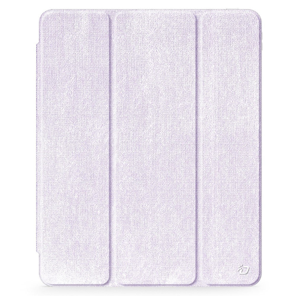iPad Pro 13" (2024) DUX DUCIS Unid Series Tri-Fold Flip Cover - Gjennomsiktig / Lilla