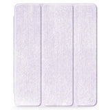 iPad Pro 13" (2024) DUX DUCIS Unid Series Tri-Fold Flip Cover - Gjennomsiktig / Lilla