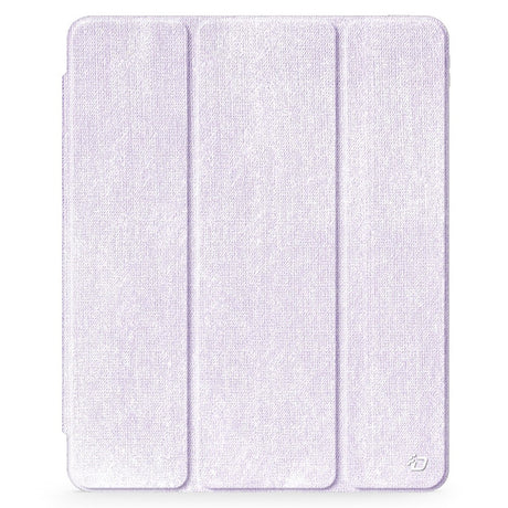 iPad Pro 13" (2024) DUX DUCIS Unid Series Tri-Fold Flip Cover - Gjennomsiktig / Lilla