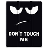 EIDERWOOD iPad Air 13" (2025 / 2024) Tri-Fold flip-deksel i kunstskinn med sovefunksjon - Ikke rør meg