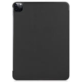 EIDERWOOD iPad Air 13" (2025 / 2024) Tri-Fold Leather Flip Cover - Svart