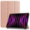 EIDERWOOD iPad Air 13" (2025 / 2024) Tri-Fold Leather Flip Cover - Rose Gold