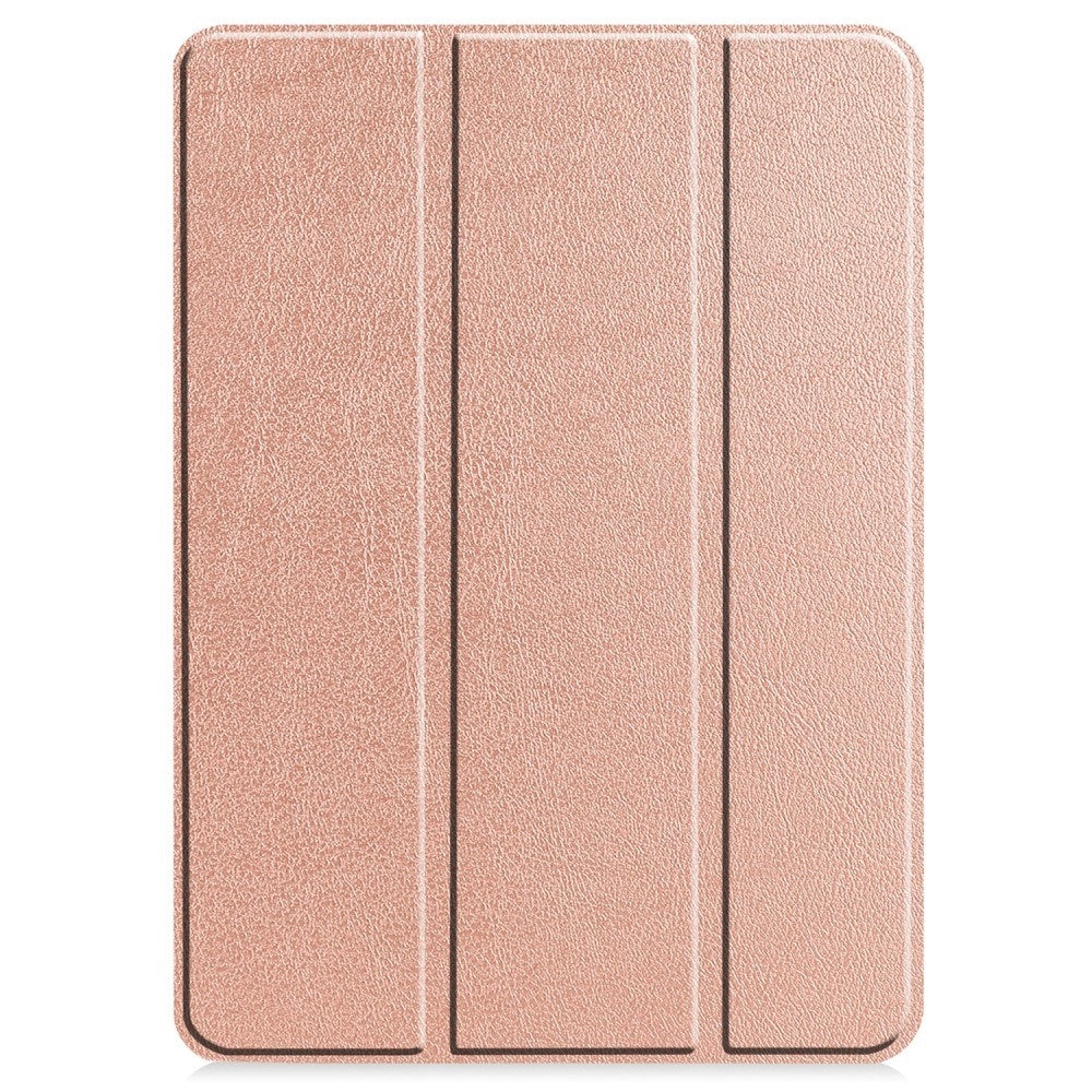 EIDERWOOD iPad Air 13" (2025 / 2024) Tri-Fold Leather Flip Cover - Rose Gold