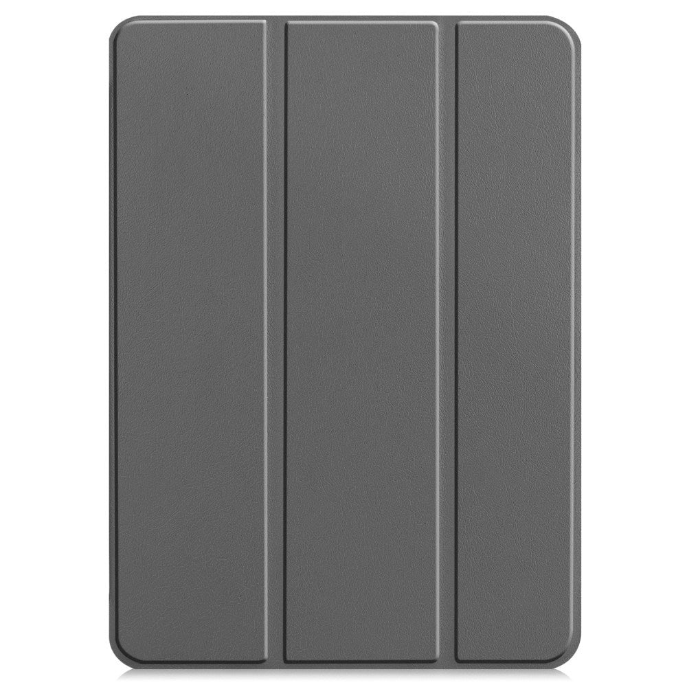 EIDERWOOD iPad Air 13" (2025 / 2024) Tri-Fold Leather Flip Cover - Grå