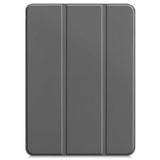 EIDERWOOD iPad Air 13" (2025 / 2024) Tri-Fold Leather Flip Cover - Grå