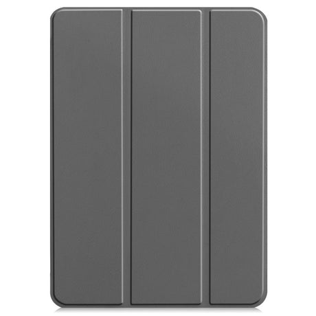 EIDERWOOD iPad Air 13" (2025 / 2024) Tri-Fold Leather Flip Cover - Grå