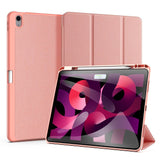 iPad Air 13" (2025 / 2024) DUX DUCIS DOMO Series Flip Cover m. penneholder - rosa