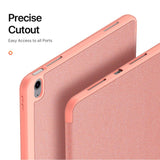 iPad Air 13" (2025 / 2024) DUX DUCIS DOMO Series Flip Cover m. penneholder - rosa