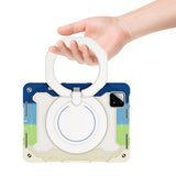 EIDERWOOD Xiaomi Pad 6S Pro Anti-Drop nettbrettdeksel m. Stativ og penneholder - Multi Color V1