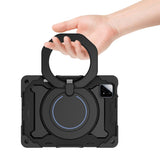 EIDERWOOD Xiaomi Pad 6S Pro Anti-Drop nettbrettdeksel m. Stativ og penneholder - svart