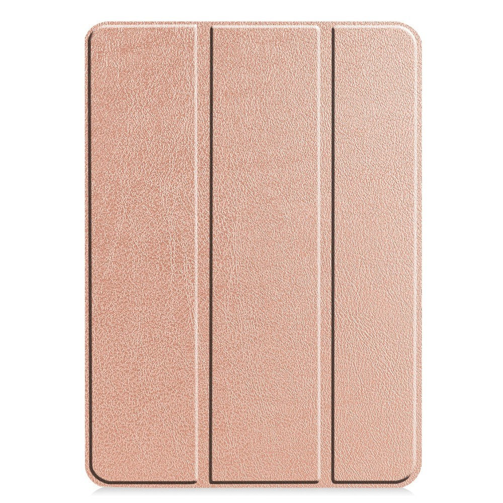 EIDERWOOD iPad Pro 13" (2024) Tri-Fold Leather Flip Cover - Rose Gold