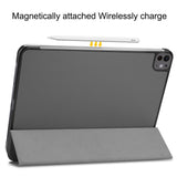 EIDERWOOD iPad Pro 13" (2025 / 2024) Tri-Fold Læder Flip Cover - Grå