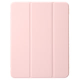EIDERWOOD iPad Pro 13" (2024) Tri-Fold Faux Leather Flip Cover m. Apple Pencil Holder - Rosa
