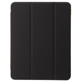 EIDERWOOD iPad Pro 13" (2025 / 2024) Tri-Fold Kunst Læder Flip Cover m. Apple Pencil Holder - Sort