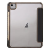 EIDERWOOD iPad Air 11" (2025 / 2024) Tri-Fold Faux Leather Flip Cover m. Apple blyantholder - svart