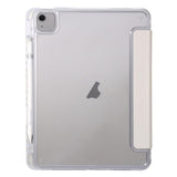 EIDERWOOD iPad Air 11" (2025 / 2024) Tri-Fold Faux Leather Flip Cover m. Apple blyantholder - grå