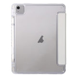 EIDERWOOD iPad Air 13" (2025 / 2024) Tri-Fold Faux Leather Flip Cover m. Apple Pencil Holder - Creme