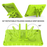 Samsung Galaxy Tab A11+ (Plus) / A9+ (Plus) EIDERWOOD Butterfly Børne Cover m. Skulderstrop & Ståfunktion - Grøn