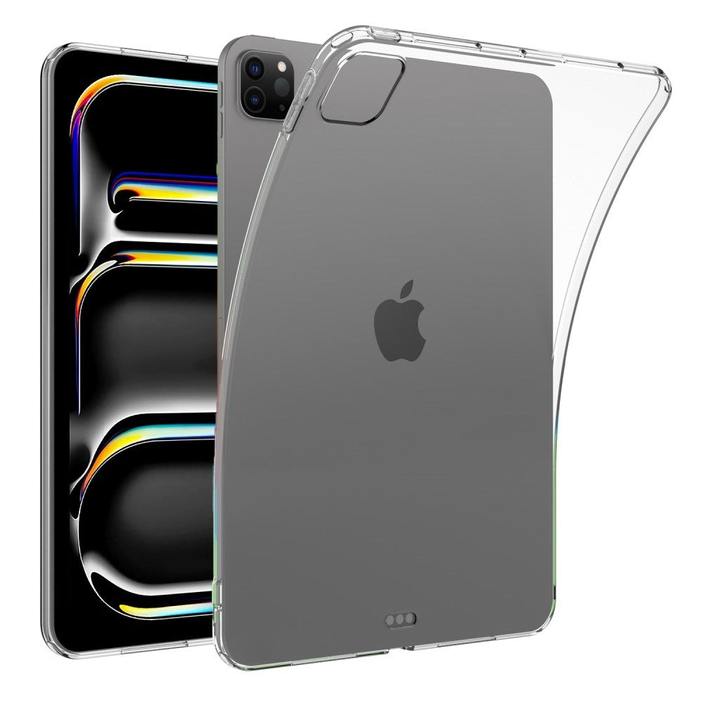 EIDERWOOD iPad Pro 11" (2024) Fleksibelt TPU-plastdeksel - gjennomsiktig