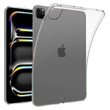 EIDERWOOD iPad Pro 13" (2024) Fleksibelt TPU-plastbakdeksel - gjennomsiktig