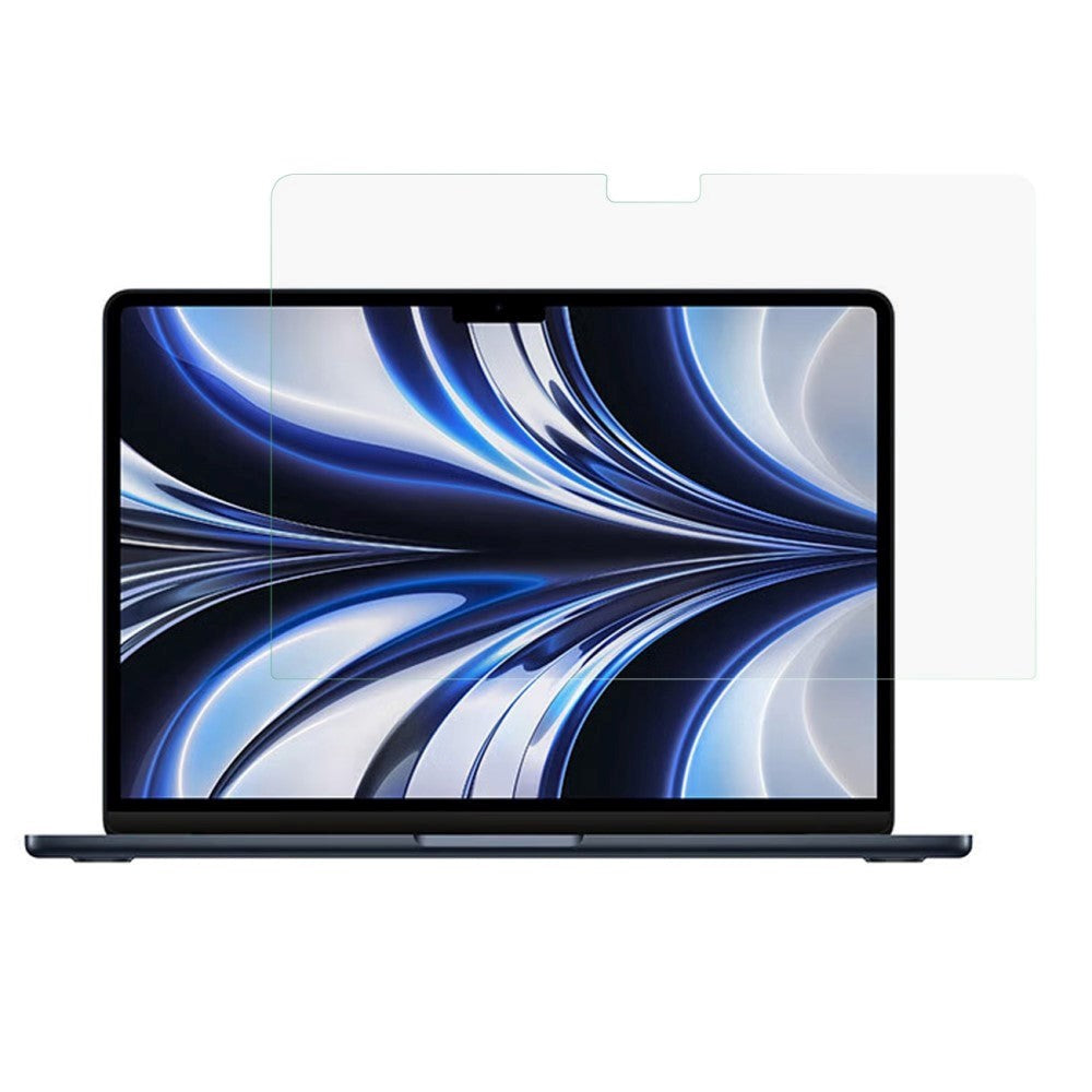 MacBook Air 13" M2/M3/M4 (2022-2025) skjermbeskytter - gjennomsiktig