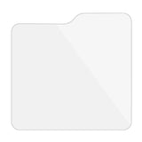 Samsung Galaxy Z Flip6 Front Screen Glass Skjermbeskytter - Gjennomsiktig