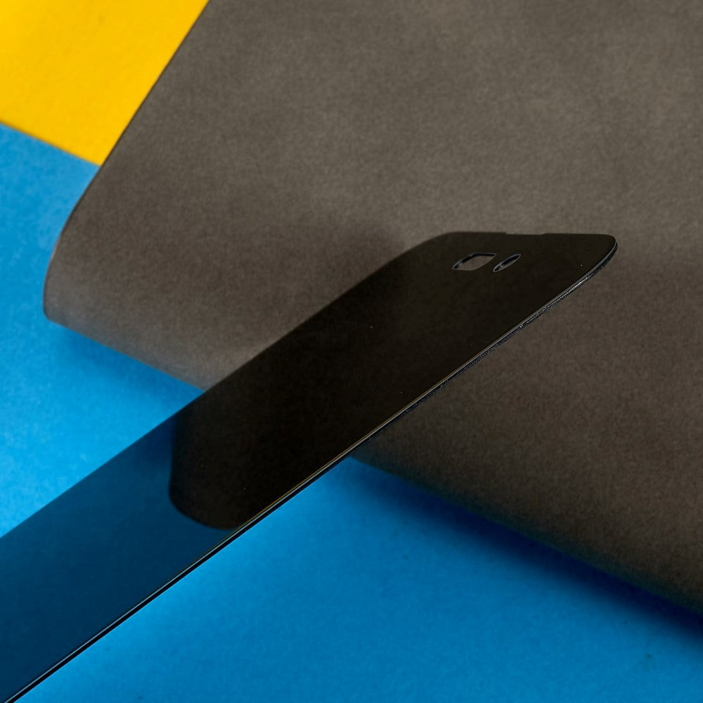 iPhone 14 Pro Anti-Peep skjermbeskytter - Herdet glass - Gjennomsiktig m. Svart kant